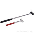 Extendable stainless steel back scratcher claw massager